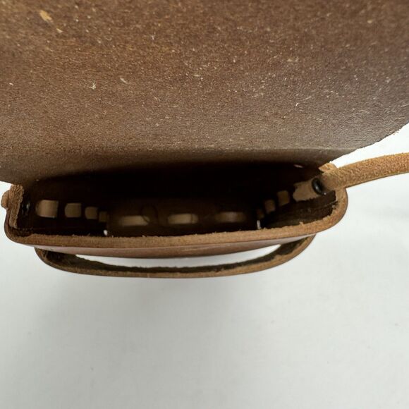 Vintage Leather Clutch Wristlet Large Belt Loop Western Boho - Picture 4 of 12